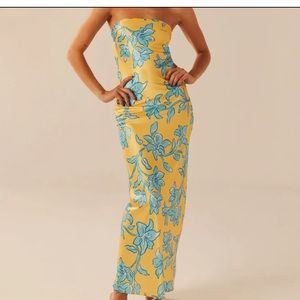 Peppermayo Exclusive - Summer Lover Maxi Dress - Golden Bloom